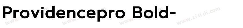 Providencepro Bold字体转换
